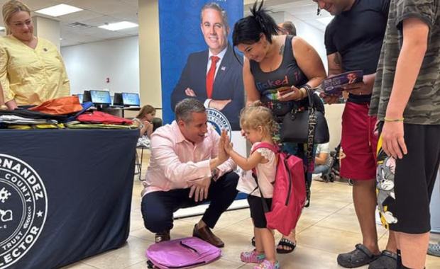 Miami-Dade County Tax Collector Hosts Successful Back-to-School Giveaway at Midway Crossings Office