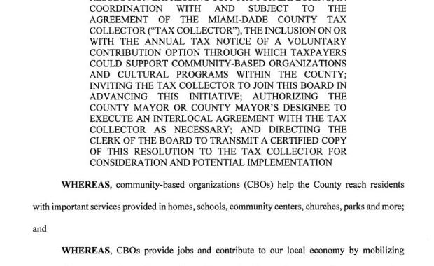 Miami-Dade County Tax Collector Dariel Fernandez, Introduces Voluntary Giving Program to Support Community Organizations