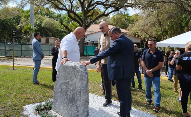 Miami-Dade Community Honors the Life and Service of Deputy Devin Jaramillo at Kendall Station