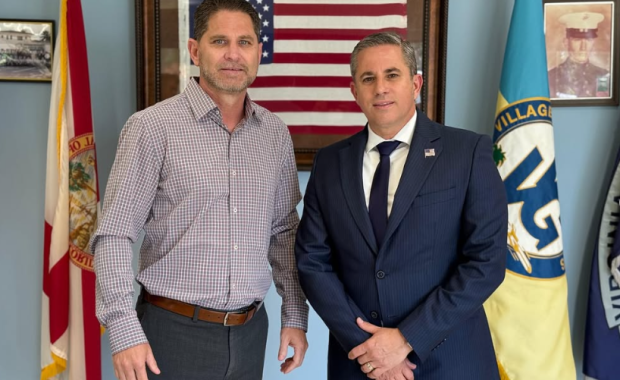 Miami-Dade County Tax Collector Dariel Fernandez Tours Virginia Gardens, Exploring Ways to Expand Access to Essential Services