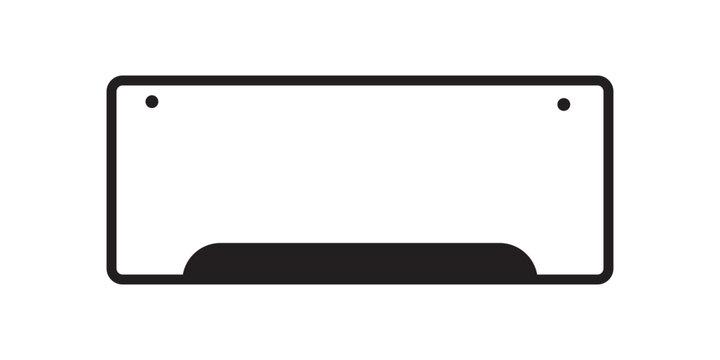 License Plate Disposal.