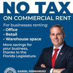 Dariel Fernandez Announces Major Tax Relief for Businesses: No More Sales Tax on Commercial Rent Starting October 1, 2025