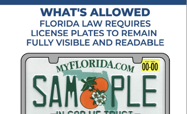 Statement from Miami-Dade County Tax Collector Dariel Fernandez Clarifying Enforcement of Florida Law on License Plate Frame