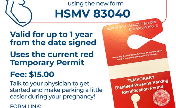 Miami-Dade Tax Collector Dariel Fernandez Announces New Temporary Parking Permits Now Available for Expectant Mothers