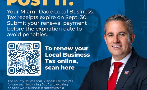 Pay It, Print It, Post It: Your Tax Collector Dariel Fernandez, Reminds you that It Is Time to Renew Your Local Business Tax