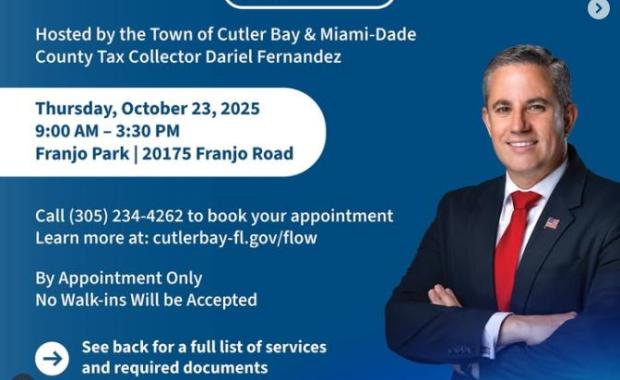Acercando los Servicios de Licencias a los Residentes de Cutler Bay