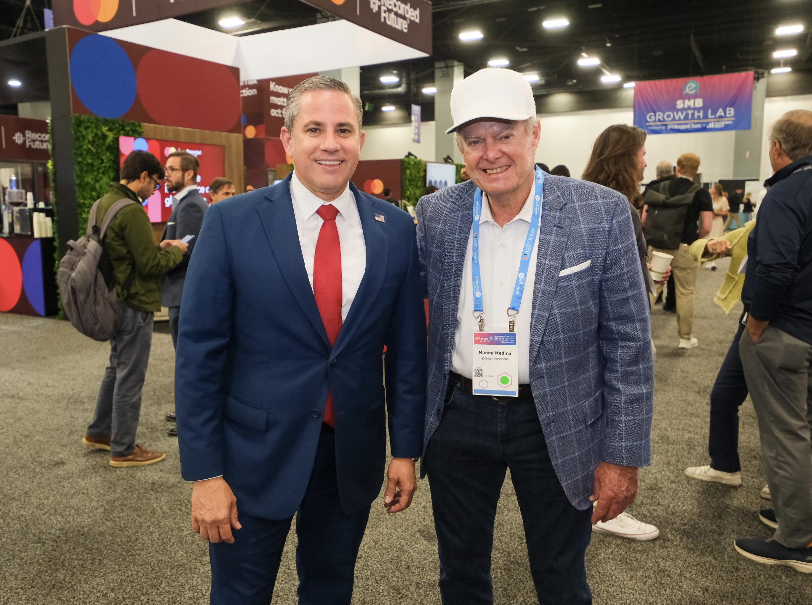 Tax Collector Dariel Fernandez Engages with Innovators at eMerge Americas, Emphasizing the Future of Public Service