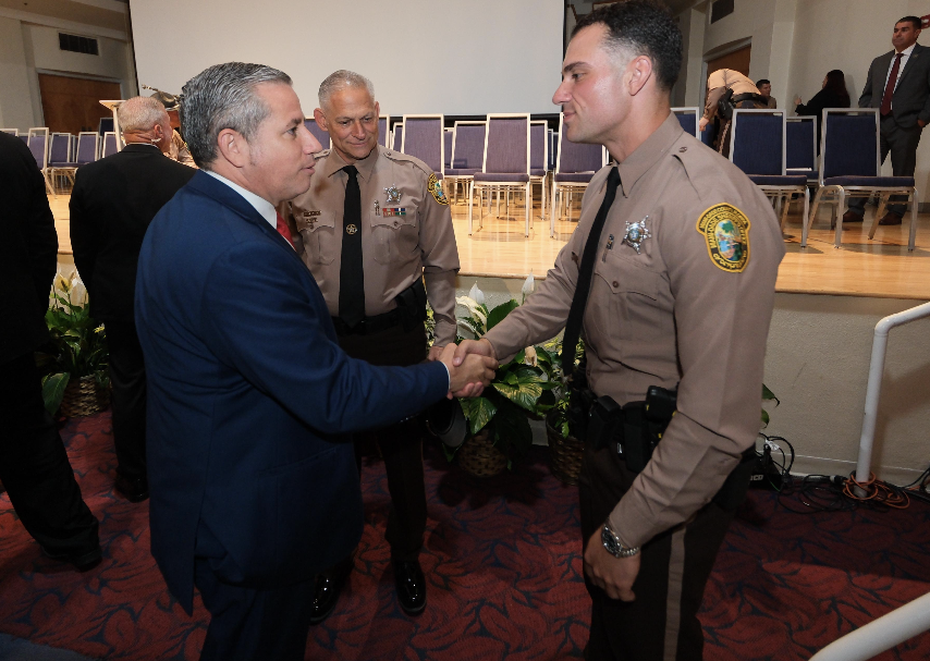 Tax Collector Dariel Fernandez Attends Miami-Dade Sheriff’s Office Class #1 Graduation, Honoring Service, Commitment, and Public Safety