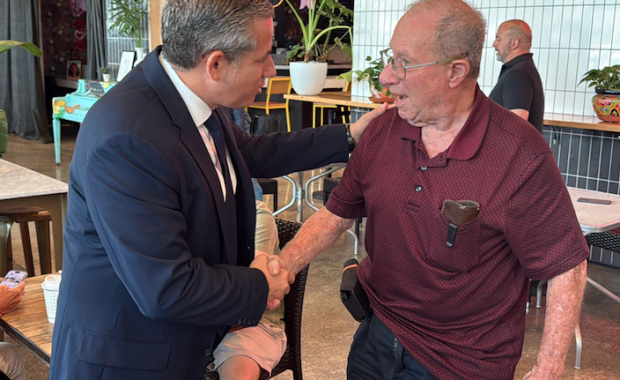 Tax Collector Dariel Fernandez Connects with Residents at Miami Beach Tuesday Morning Breakfast Club