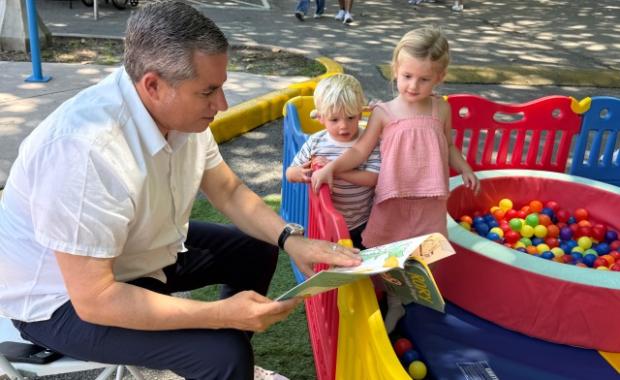 Tax Collector Dariel Fernandez Celebrates Literacy and Family Engagement at Coral Gables Family Literacy Festival