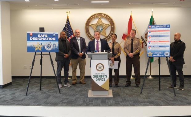 Miami Dade Tax Collector Dariel Fernandez and Sheriff Rosie Cordero Stutz Announce Implementation of SAFE Vehicle Registration Designation