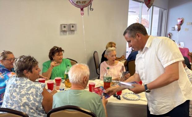 Tax Collector Dariel Fernandez Celebrates Mothers and Seniors at Eden Isles Mother’s Day Gathering