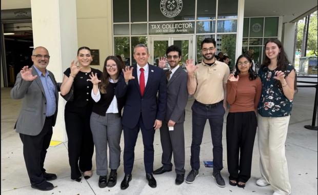 Tax Collector Dariel Fernandez Welcomes FIU Government Fellows, Inspiring the Next Generation of Public Service Leaders