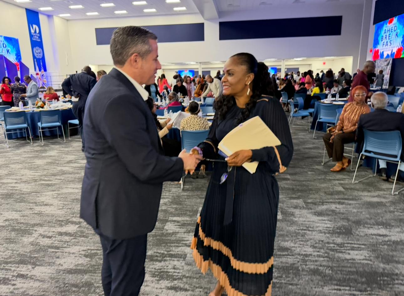 Tax Collector Dariel Fernandez Joins Association of Haitian Educators of Dade (AHED) Breakfast Celebrating 35 Years of Service