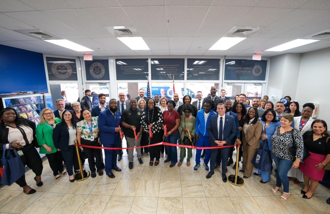 Miami-Dade County Tax Collector Dariel Fernandez Opens Tenth Office in Miami Gardens