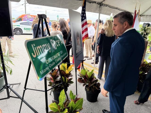Tax Collector Dariel Fernandez Joins Community in Honoring Jimmy Ryce Through Street Naming Dedication