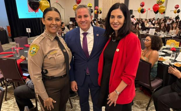 Dariel Fernandez, Miami-Dade County Tax Collector, Supports the Mission of Women of Tomorrow at Graduation Luncheon & Career Day